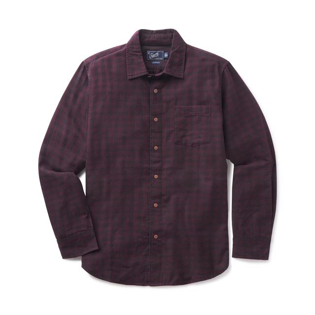 Arcadian Plaid Shirt - Blue Navy Product Image