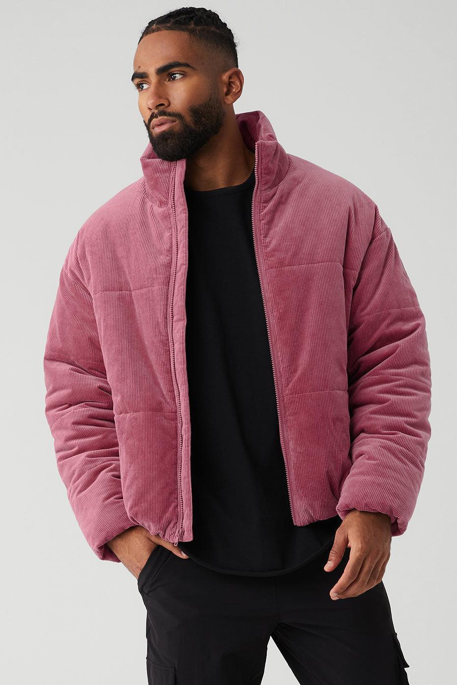 Corduroy Stage Puffer - Mars Clay Male Product Image