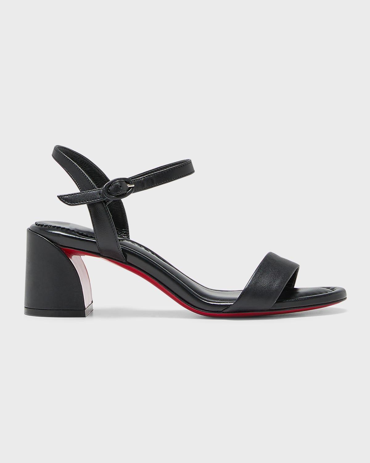 Miss Jane Red Sole Ankle-Strap Sandals Product Image