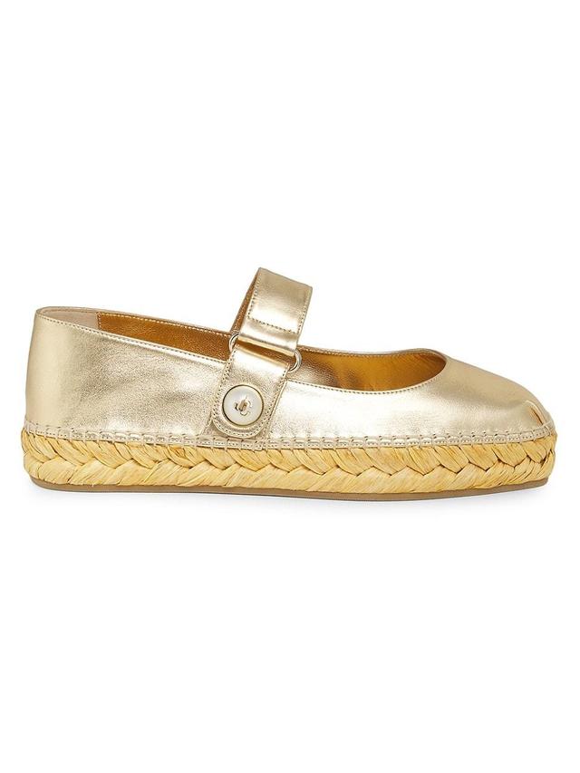 Womens Fayence Pearl-Embellished Espadrilles Product Image