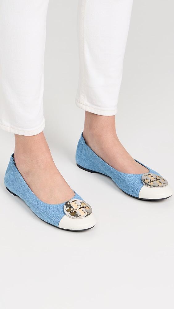 Tory Burch Claire Cap-Toe Ballet Flats | Shopbop Product Image