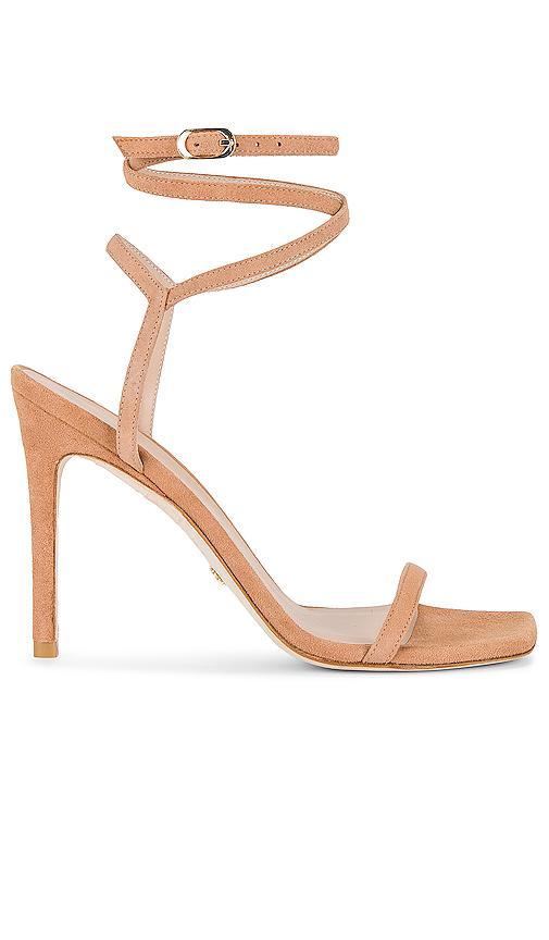 Stuart Weitzman Barelynudist Sandal in Brown. - size 10 (also in 7, 9, 9.5) Product Image