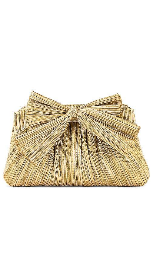 Rayne Pleated Bow Clutch Product Image