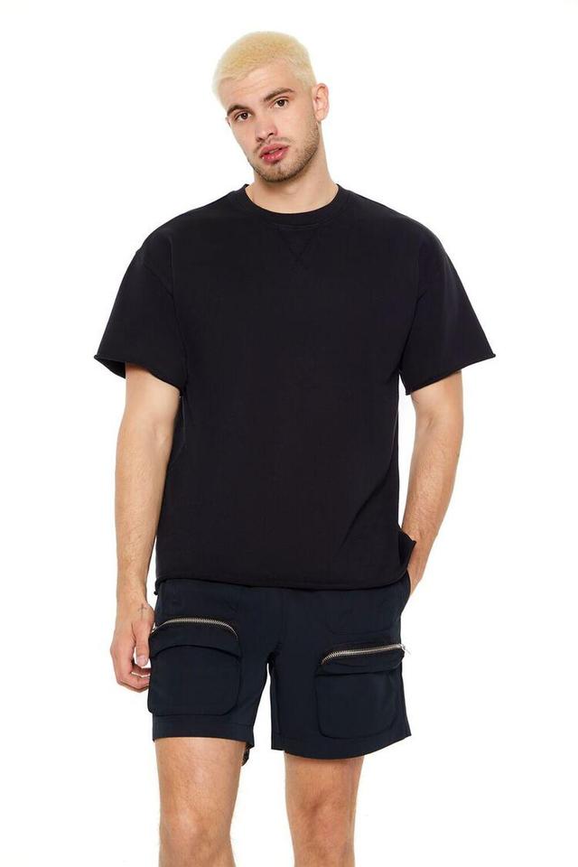 French Terry Slight Wash Athletic Tee | Forever 21 Product Image