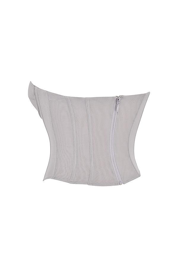 Demi Grey Underwired Corset Product Image