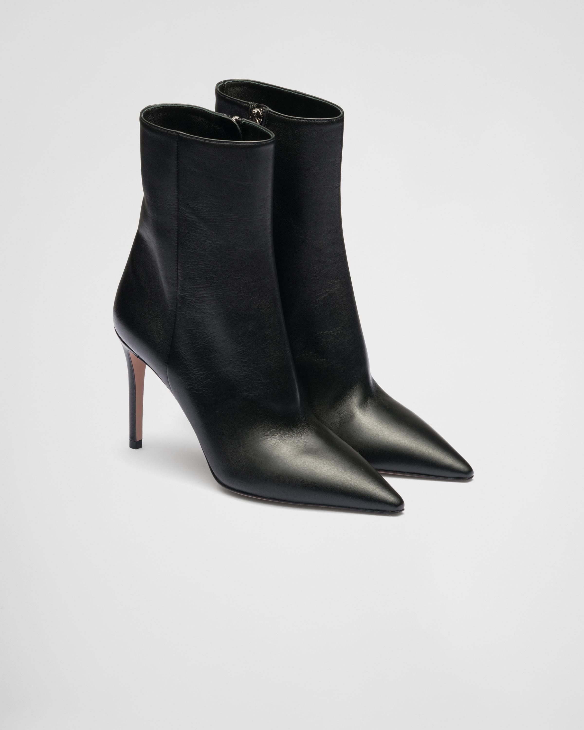 Nappa leather booties Product Image