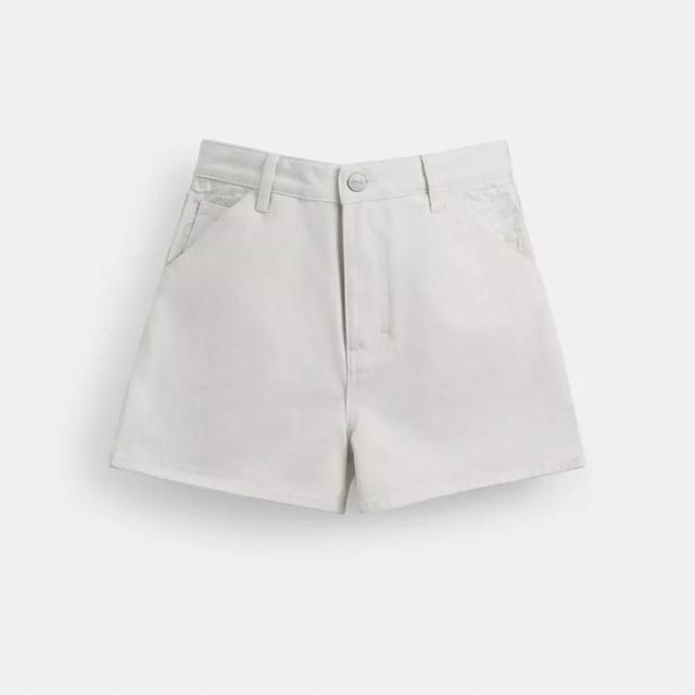 Painter Jean Shorts In Organic Cotton Product Image