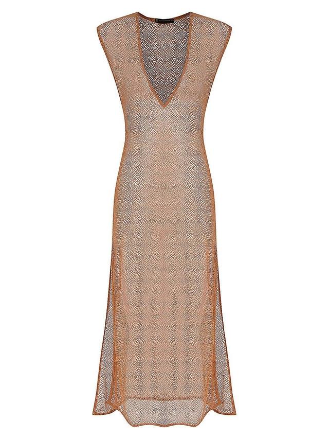 Womens Kimmy Woven Mesh Cover-Up Product Image