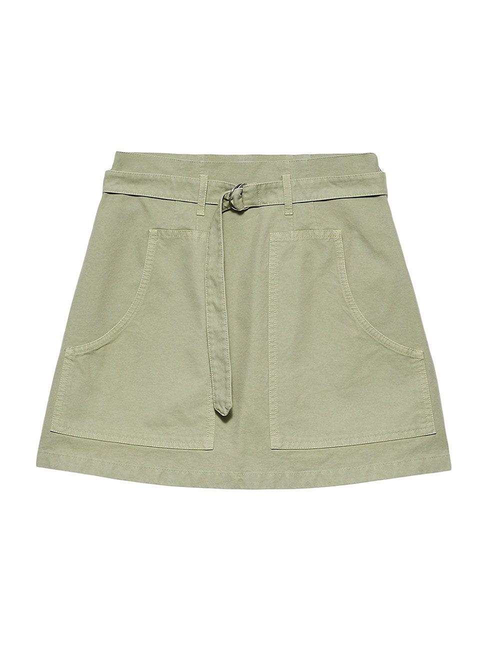 Womens Old Canvas Miniskirt Product Image