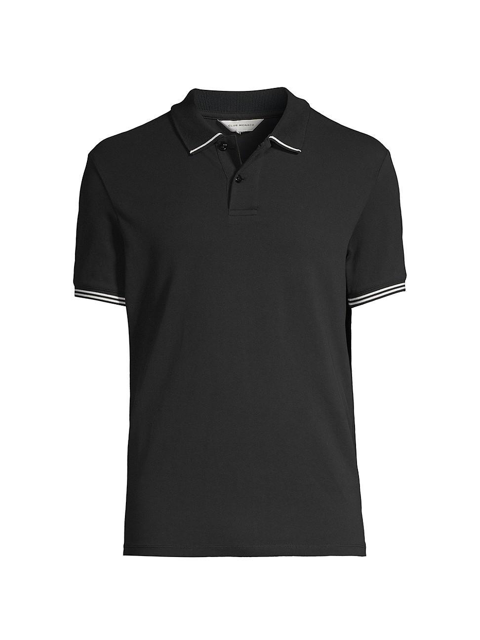 Mens Cotton Polo Shirt Product Image