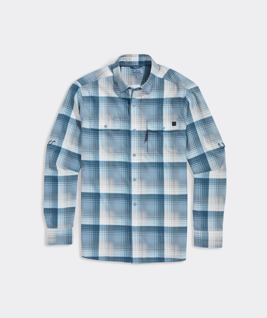 Lightweight Performance Harbor Plaid Shirt Product Image