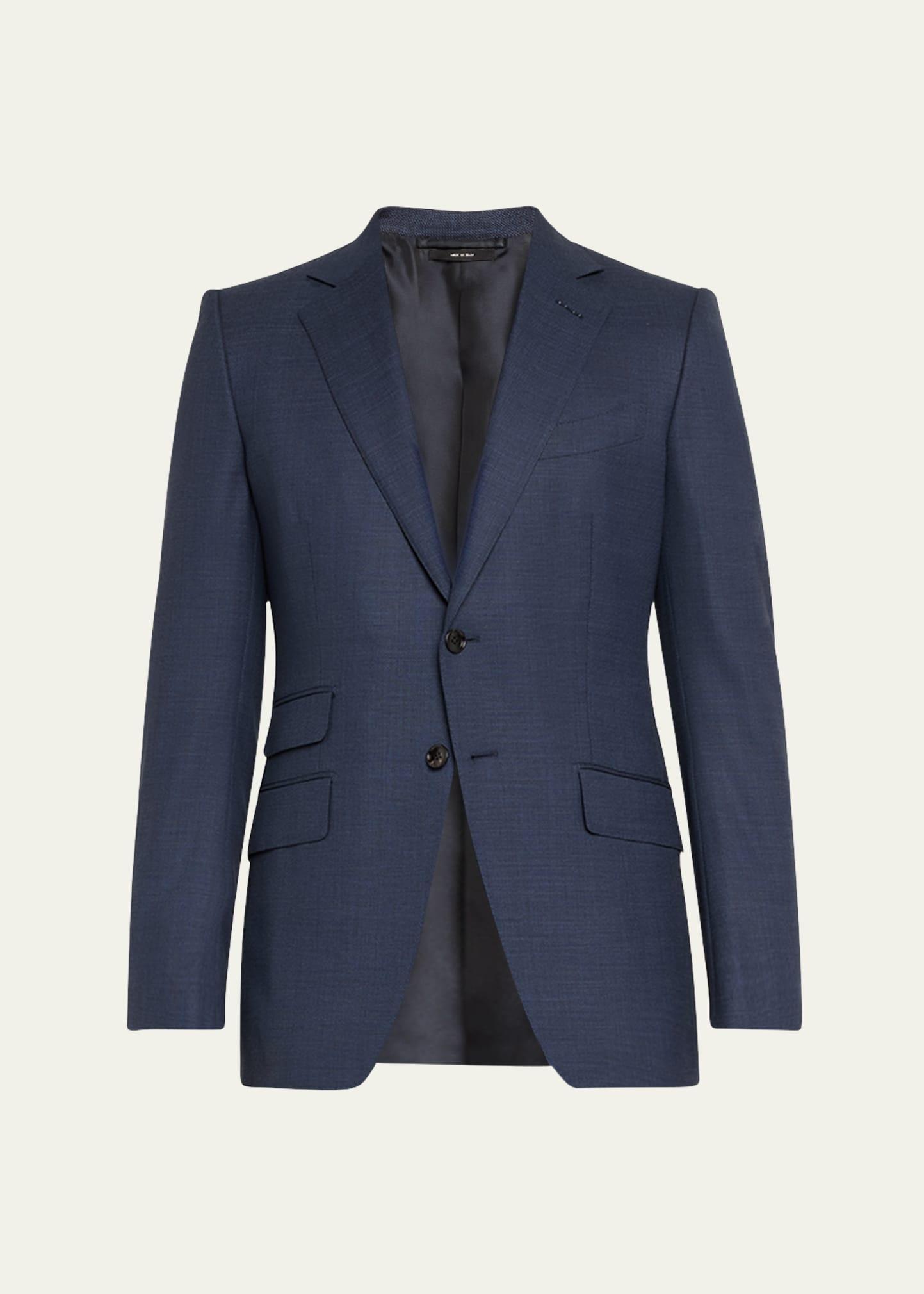 Mens OConnor Textured Sharkskin Suit Product Image