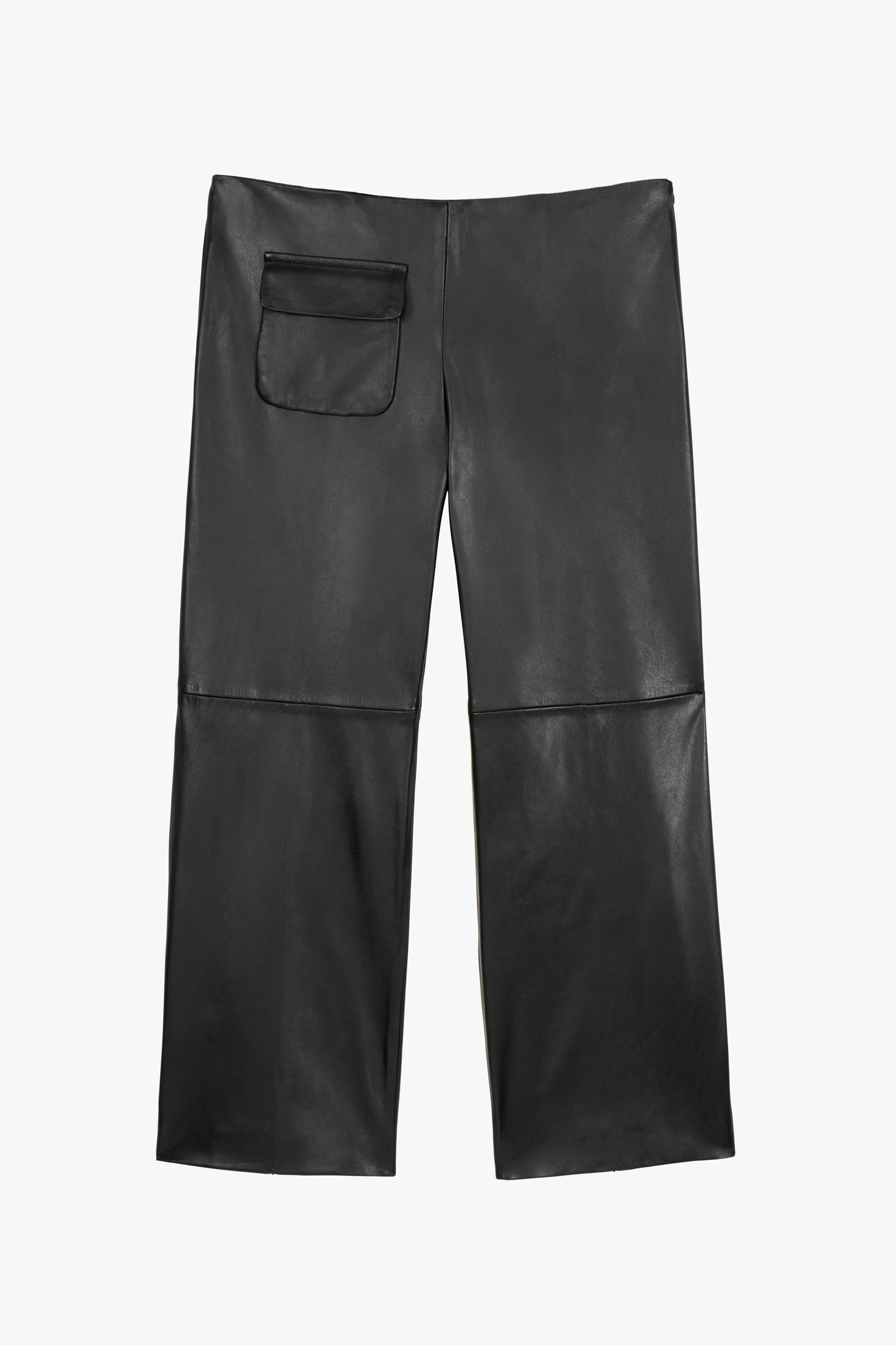 100% LEATHER PANTS X STEFANO PILATI Product Image