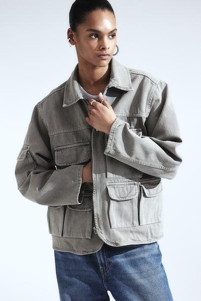 Denim Utility Jacket Product Image