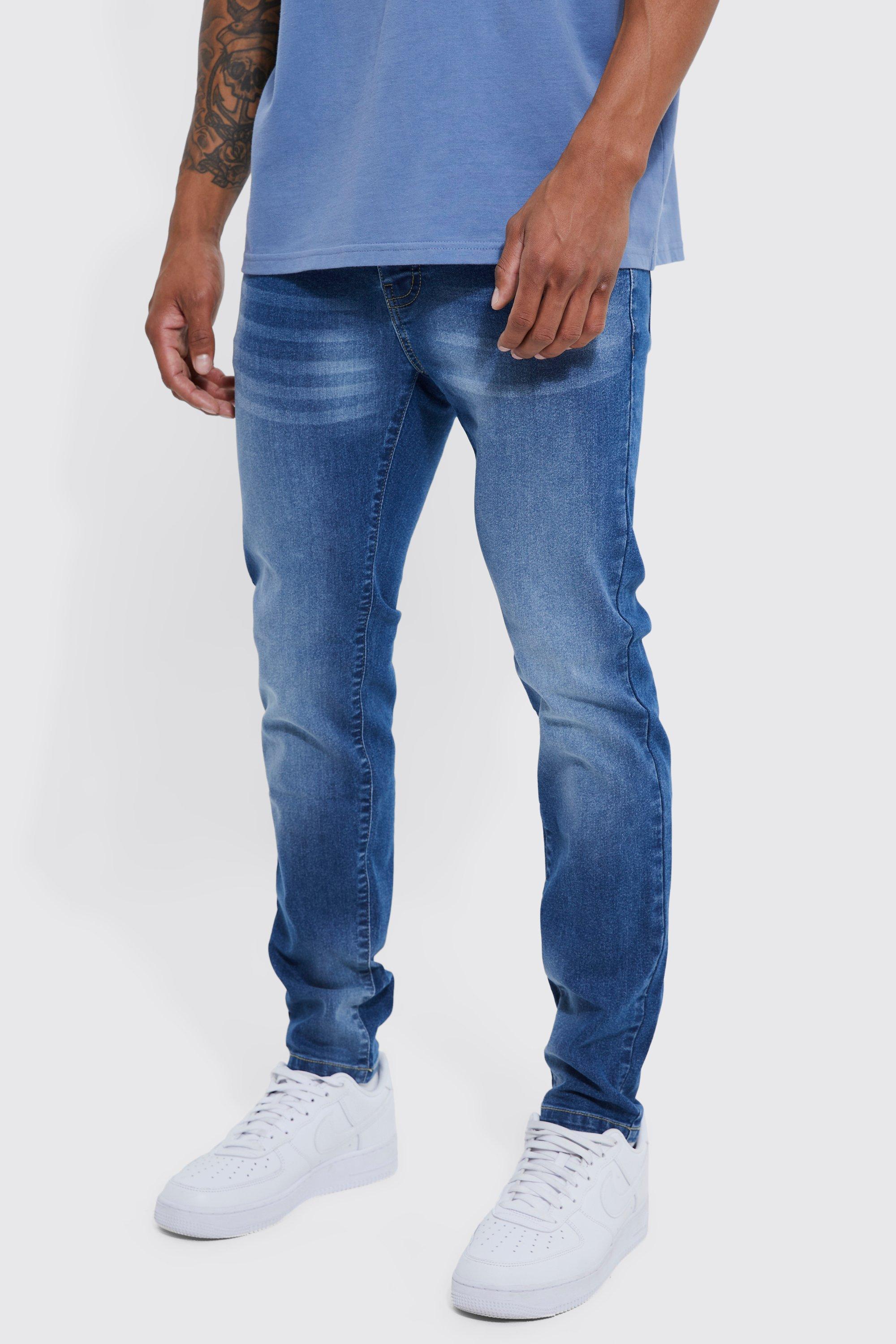 Skinny Stretch Jeans | boohooMAN USA Product Image