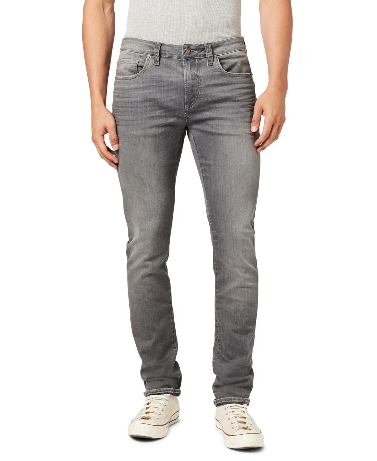 Buffalo David Bitton Sanded Grey Slim Fit Ash Jeans Product Image