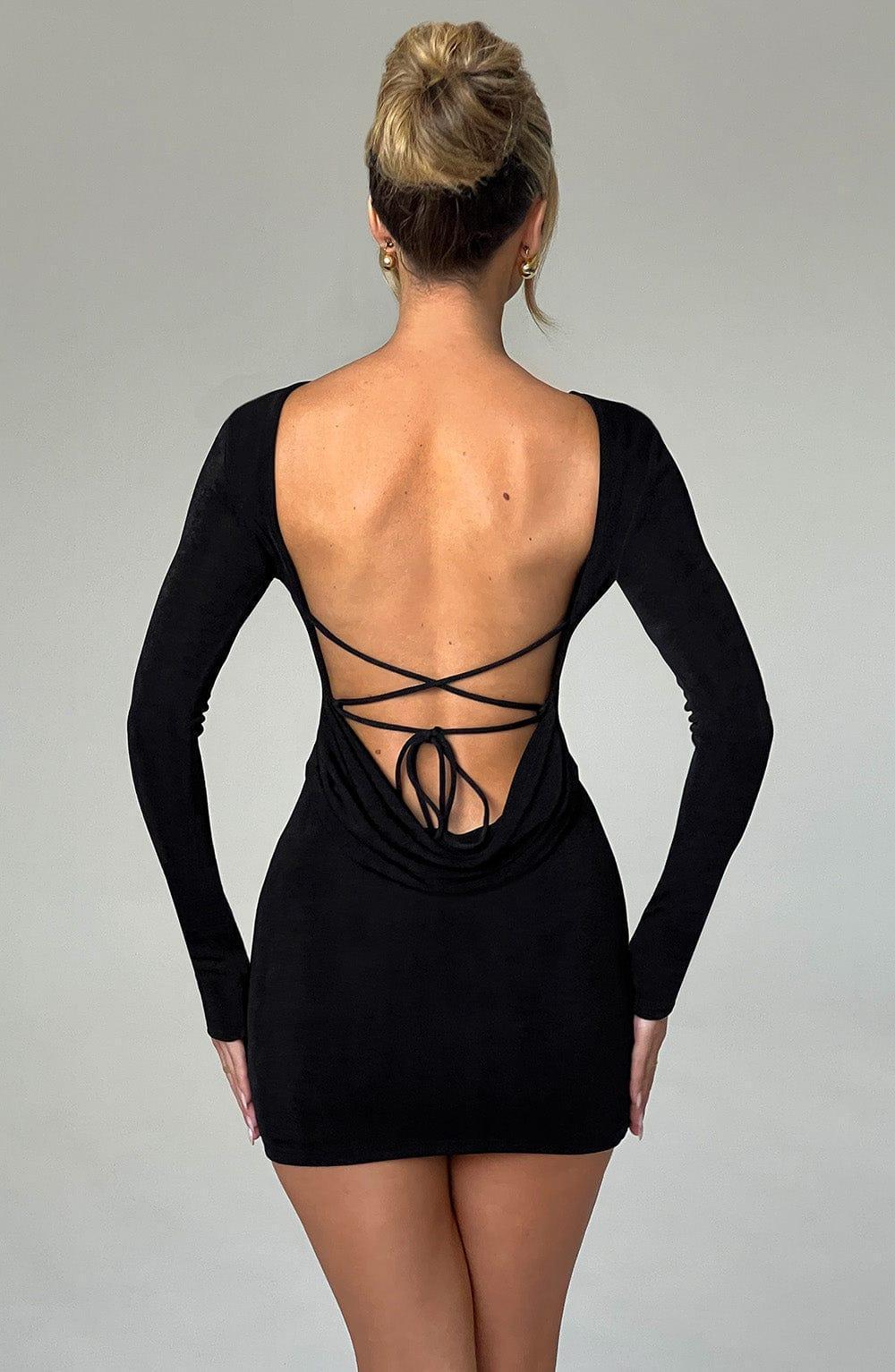 Una Mini Dress - Black Product Image