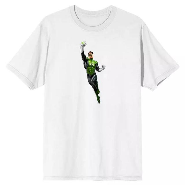 Mens Green Lantern Superhero Power Pose Tee Product Image