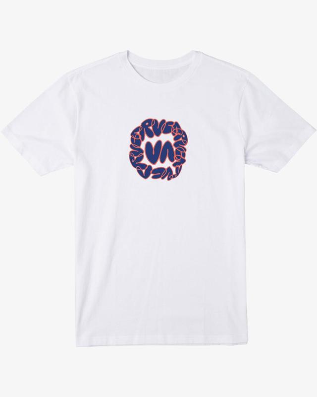 Left Circle Short Sleeve T-Shirt - White Product Image