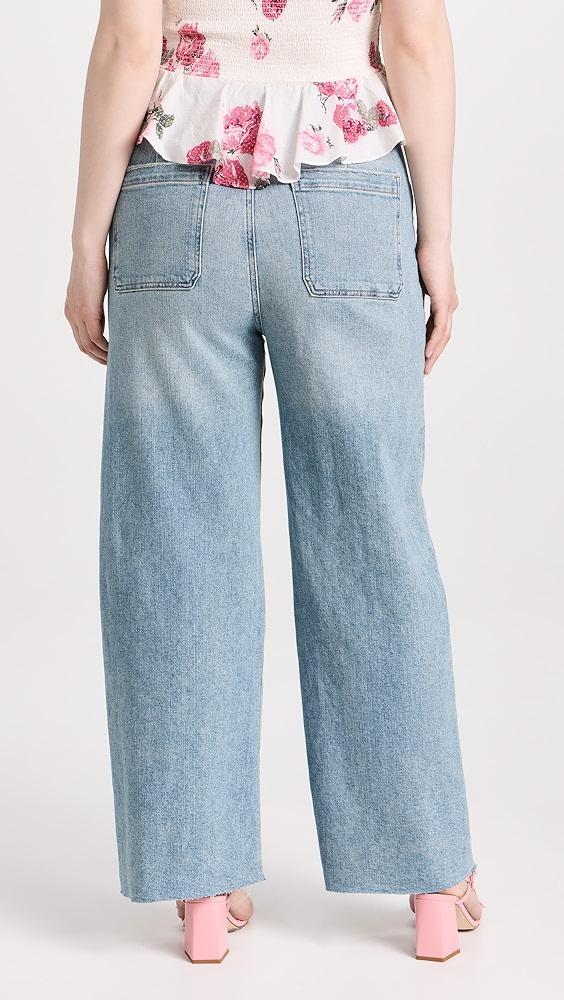 Favorite Daughter The Mischa Super High Rise Wide Leg Ankle Jeans | Shopbop Product Image