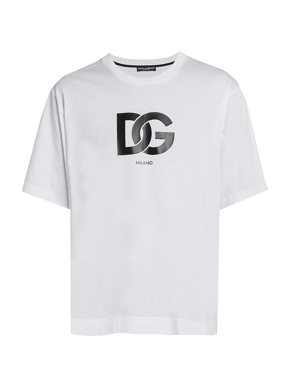 Mens Logo Cotton T-Shirt Product Image