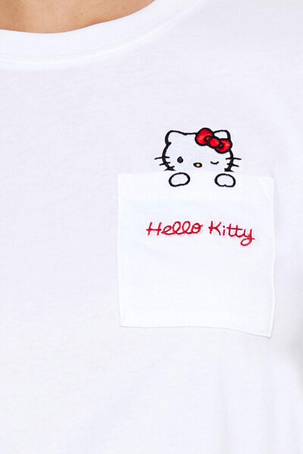 Embroidered Hello Kitty Tee | Forever 21 Product Image