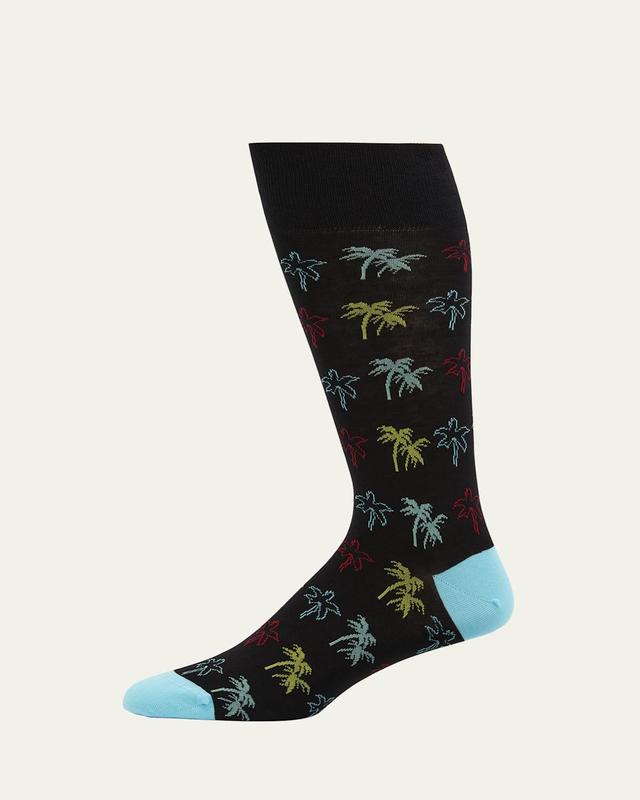 Mens Felix Palm Crew Socks Product Image