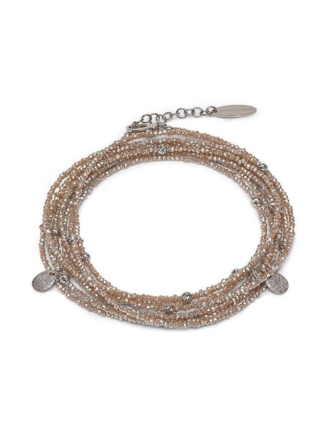 Womens Vetro and Sterling Silver Bracelet Product Image