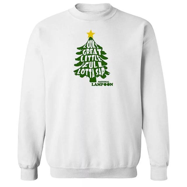 Mens Looks Great National Lampoons Christmas Vacation Graphic Fleece Crew Sweatshirt Product Image