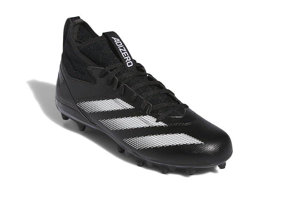 adidas adiZero Impact.2 American Football Cleats White/Black) Men's Shoes Product Image