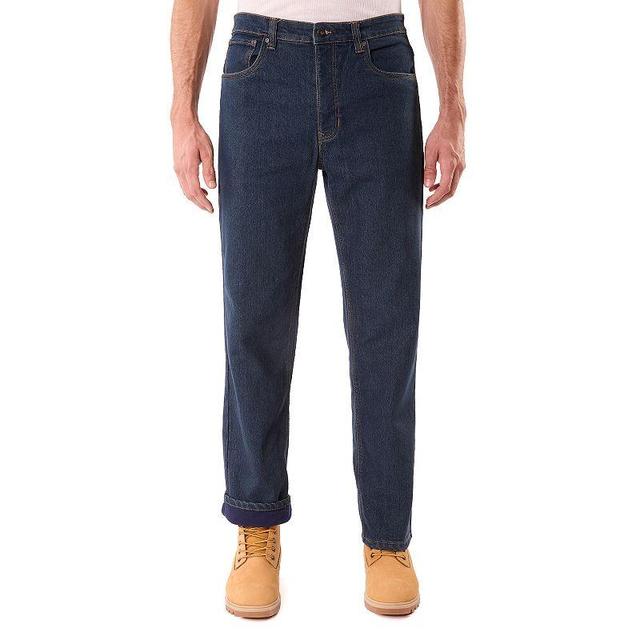 Mens Smiths Workwear Stretch Fleece Lined Jeans Product Image