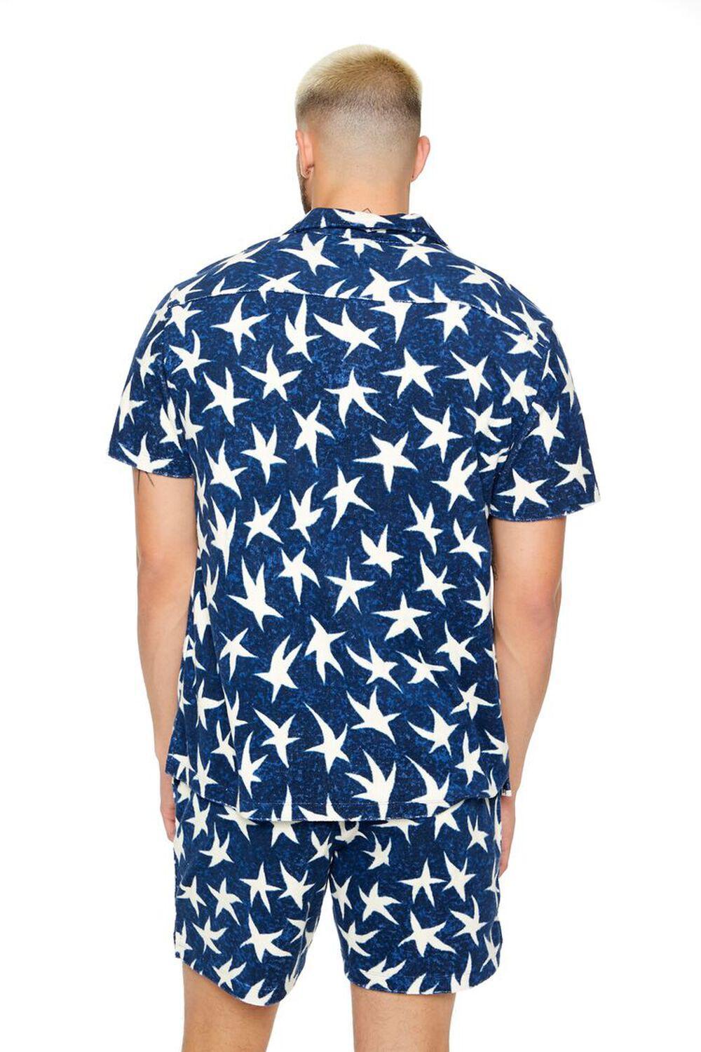 Star Print Button-Up Shirt | Forever 21 Product Image