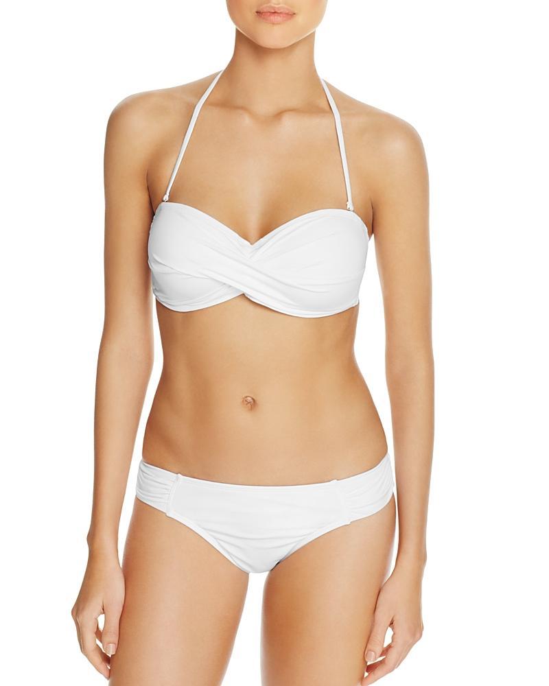 Tommy Bahama Pearl Twist Bandeau Bikini Top Product Image