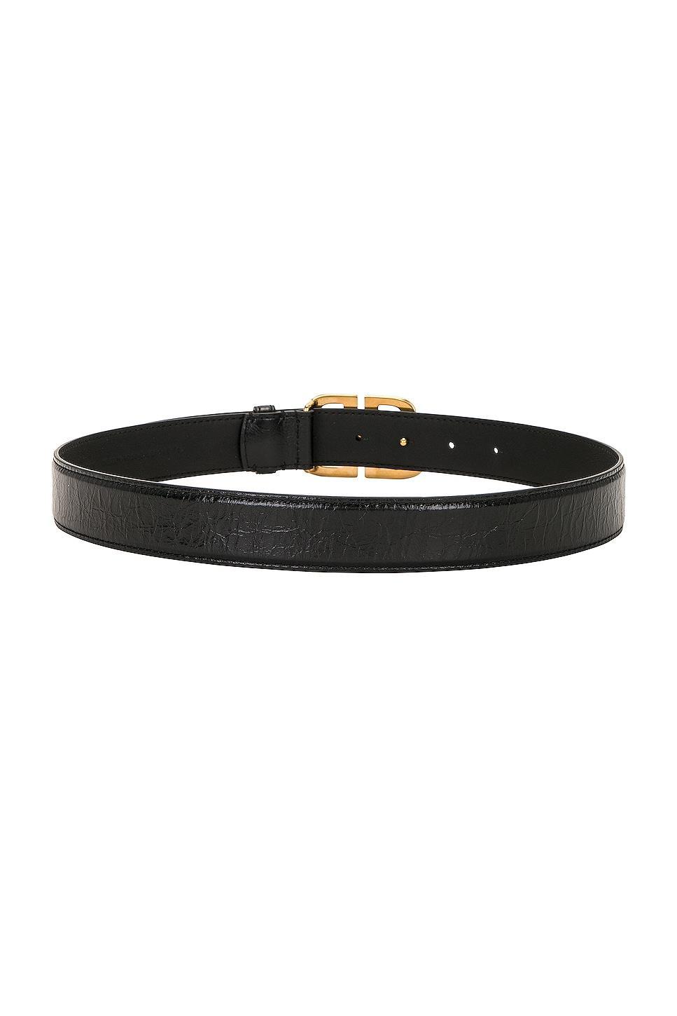 Balenciaga Monaco 30 Belt Black. (also in 60, 65). Product Image