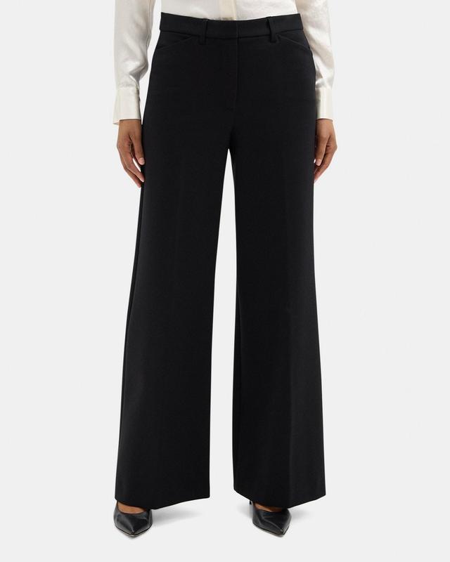 Wide-Leg Pant in Ponte Product Image