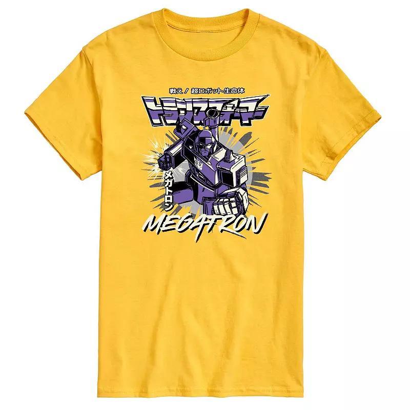 Mens Transformers Megatron Kanji Graphic Tee Product Image