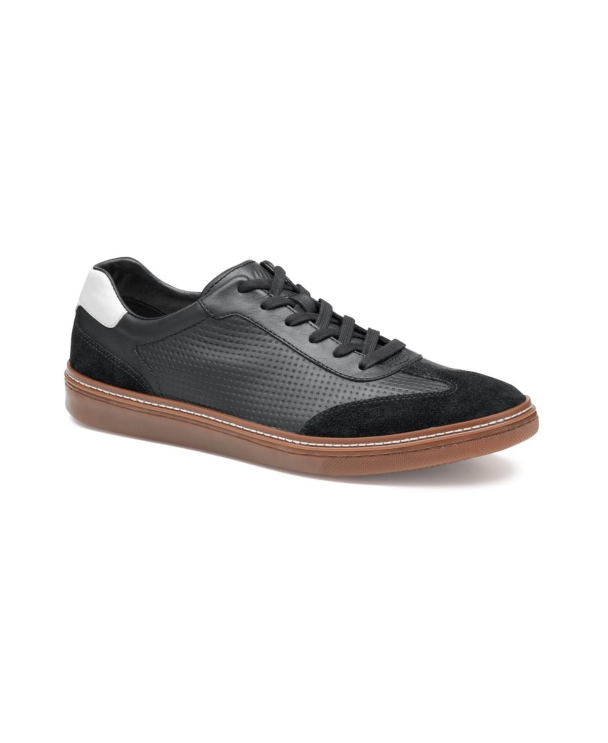 Johnston  Murphy Mens McGuffey T-Toe Perforated Leather Sneakers Product Image