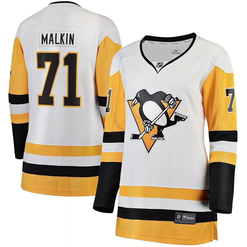 Mens Fanatics Evgeni Malkin Pittsburgh Penguins Premier Breakaway Player Jersey Product Image