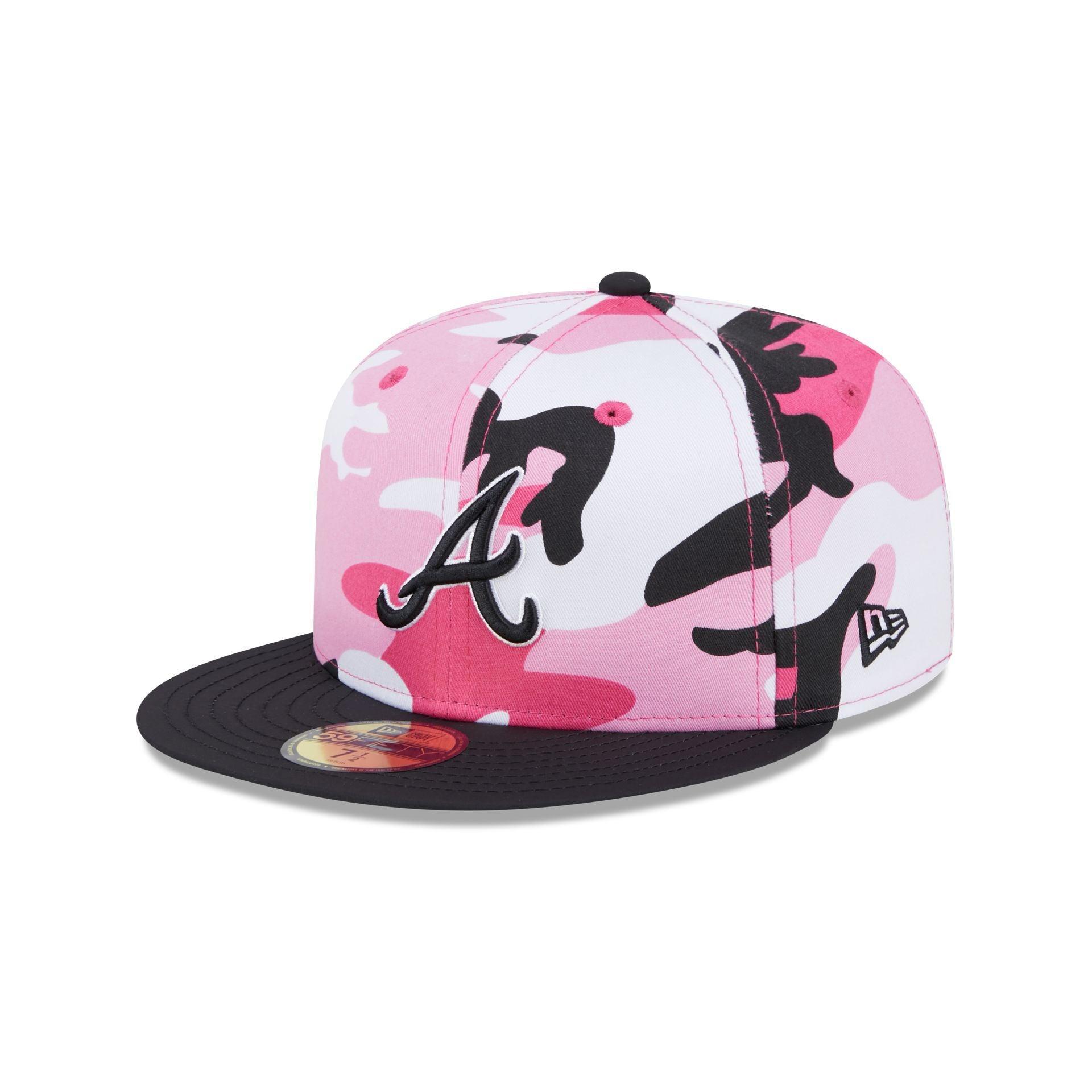 Just Caps Color Camo Atlanta Braves 59FIFTY Fitted Hat Male Product Image