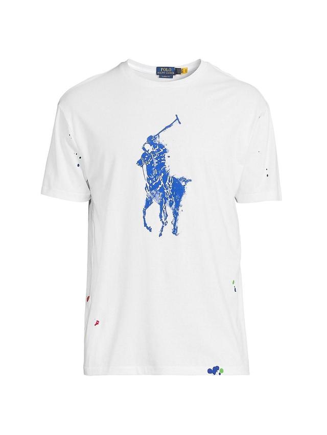 Polo Ralph Lauren Mens Splatter T-Shirt Product Image