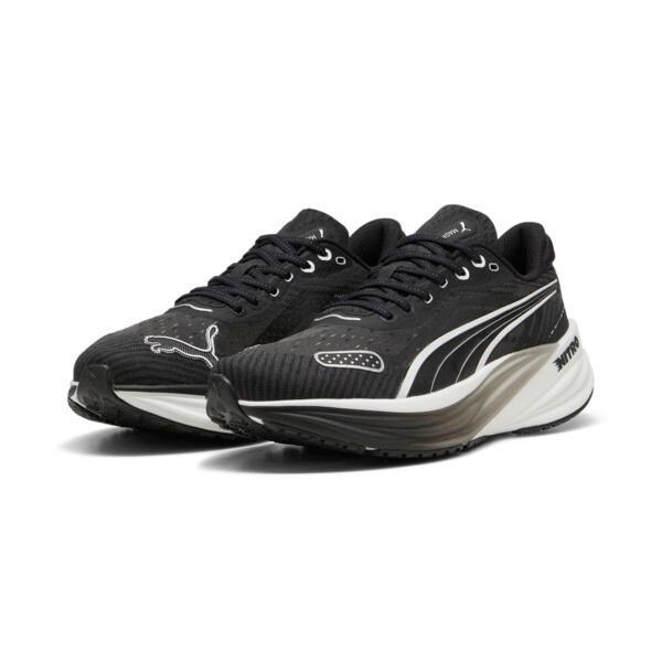 PUMA Magnify NITROâ¢ Tech 2 Men's Running Shoes in Black/White Product Image