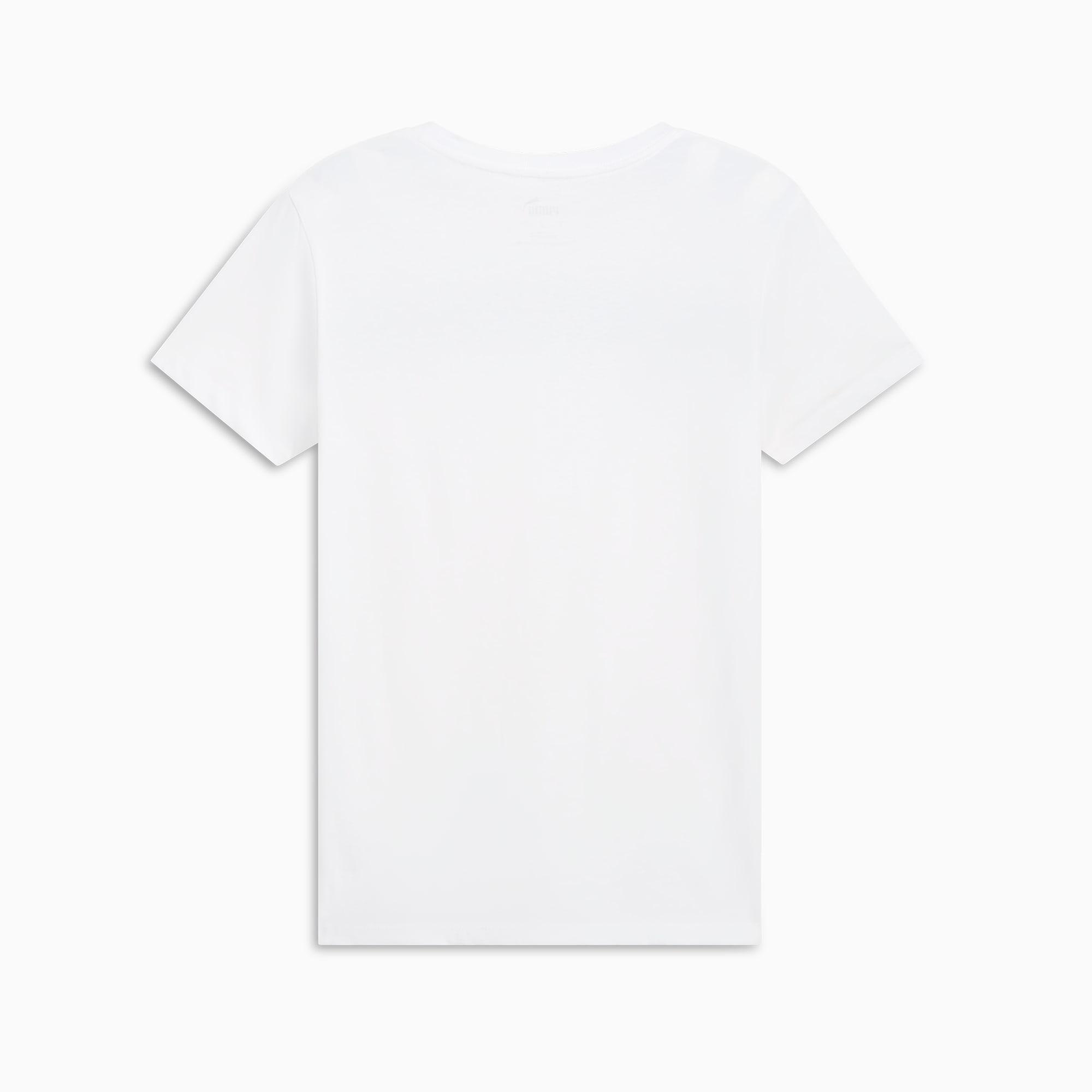 PUMA Upfront Line Logo Women's Tee Product Image