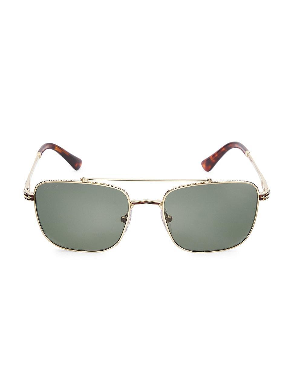 Mens 55MM Square Sunglasses Product Image