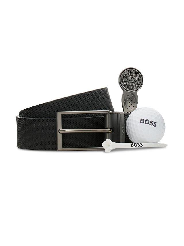 Mens Reversible Italian-Leather Belt Product Image