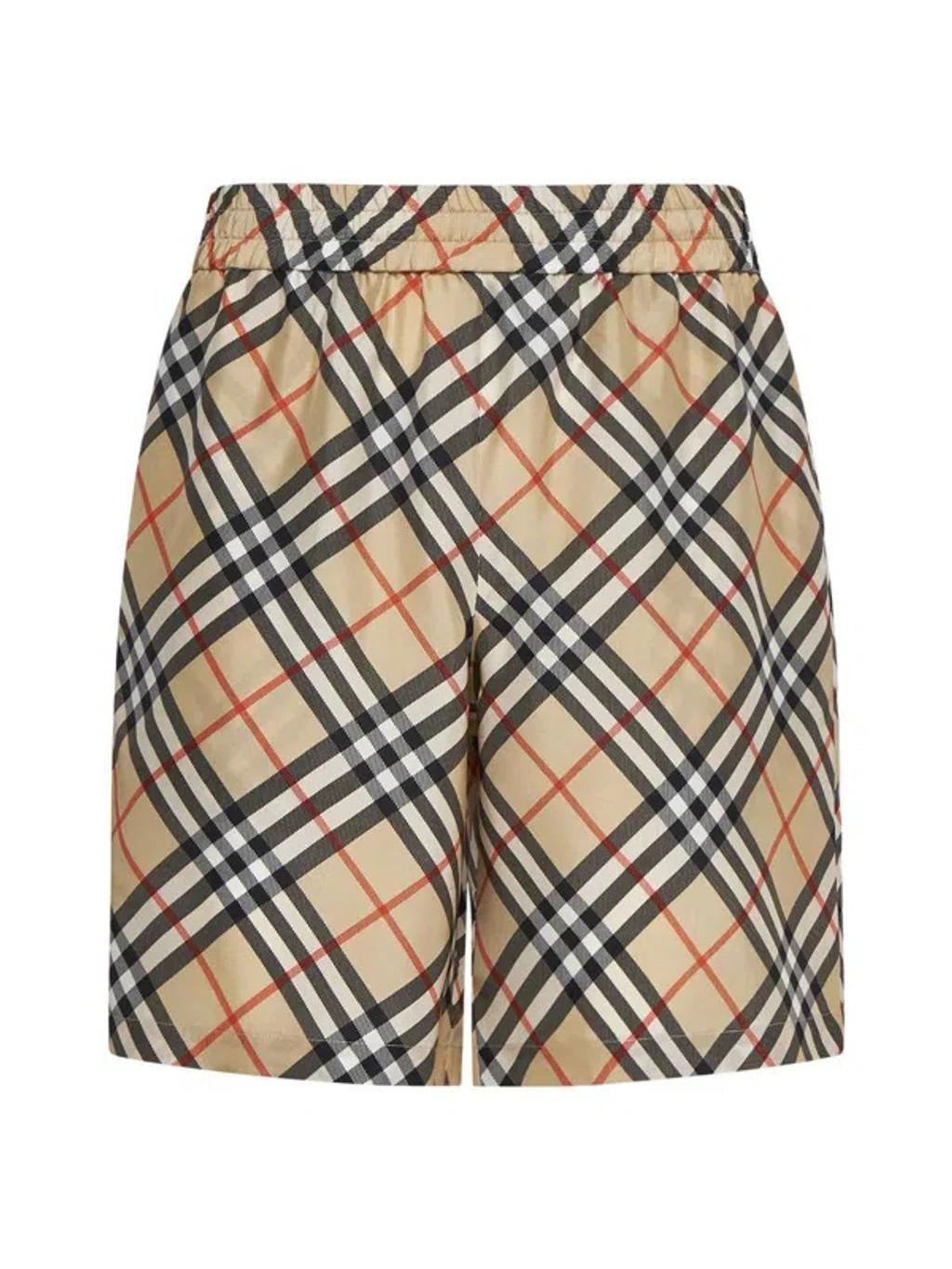 BURBERRY Pants & Shorts In Beige Product Image