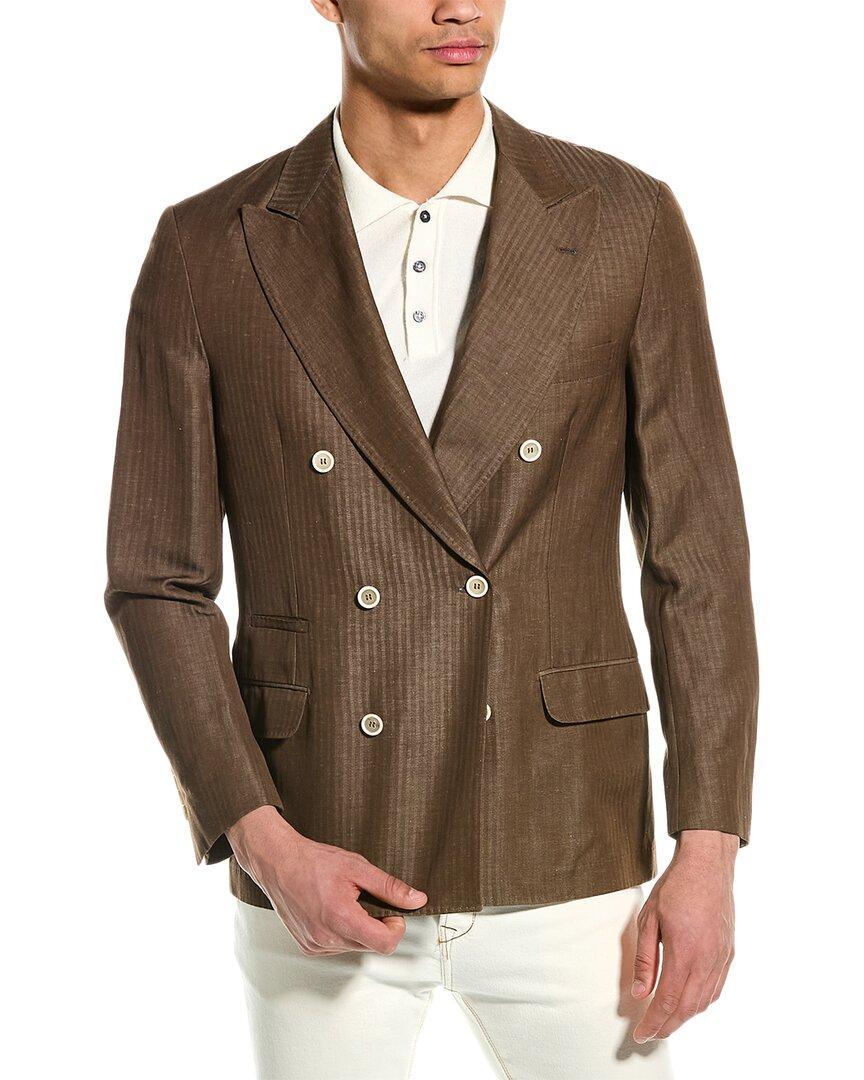 Wool & Linen-blend Jacket Product Image