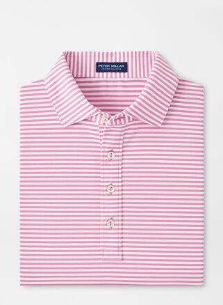 Peter Millar Mens Mood Performance Mesh Polo | Color: Spring Blossom | Size: S Product Image