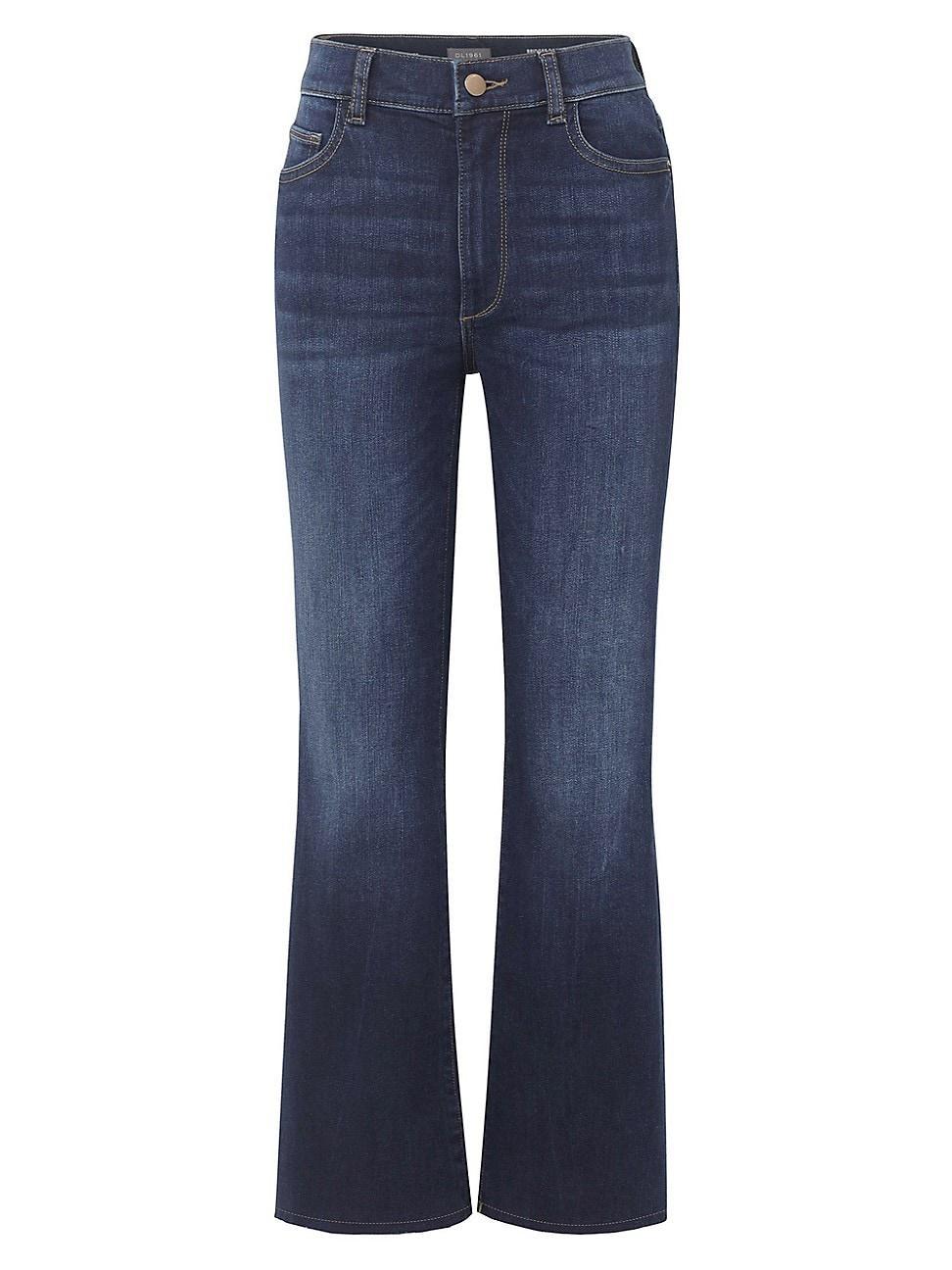 DL1961 Bridget Boot High-Rise Crop Jeans in Thunderbird (Thunderbird) Women's Jeans Product Image