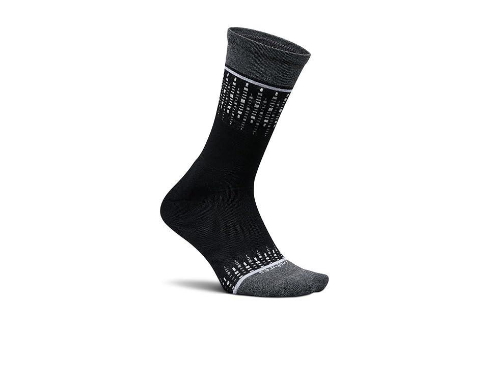 Feetures Men's Max Cushion Crew (Rich Texture ) Men's Crew Cut Socks Shoes Product Image