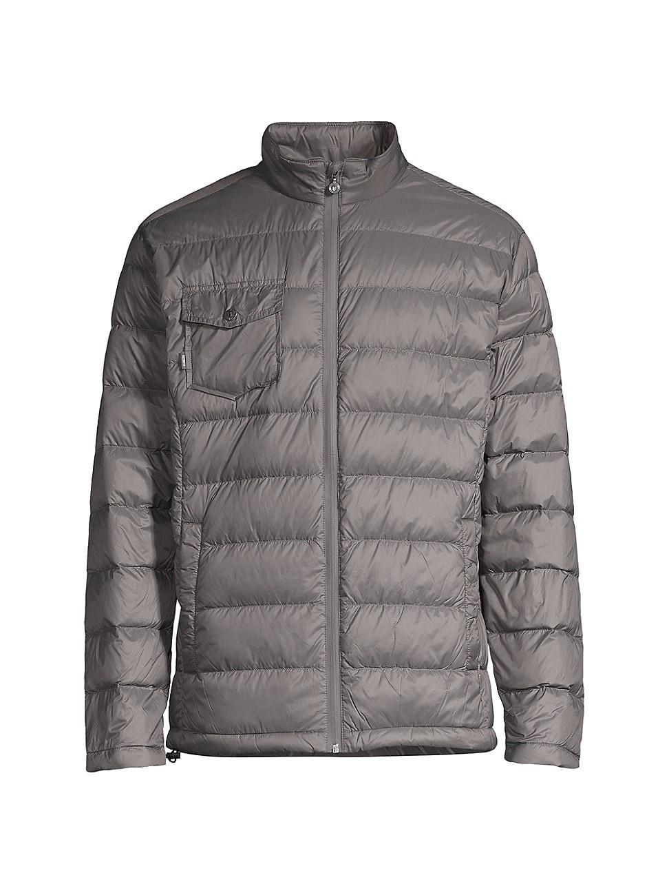 Mens Quilted Down Jacket Product Image